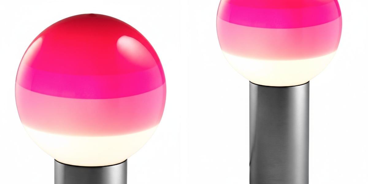 Gros plan sur la lampe de table Tintelle