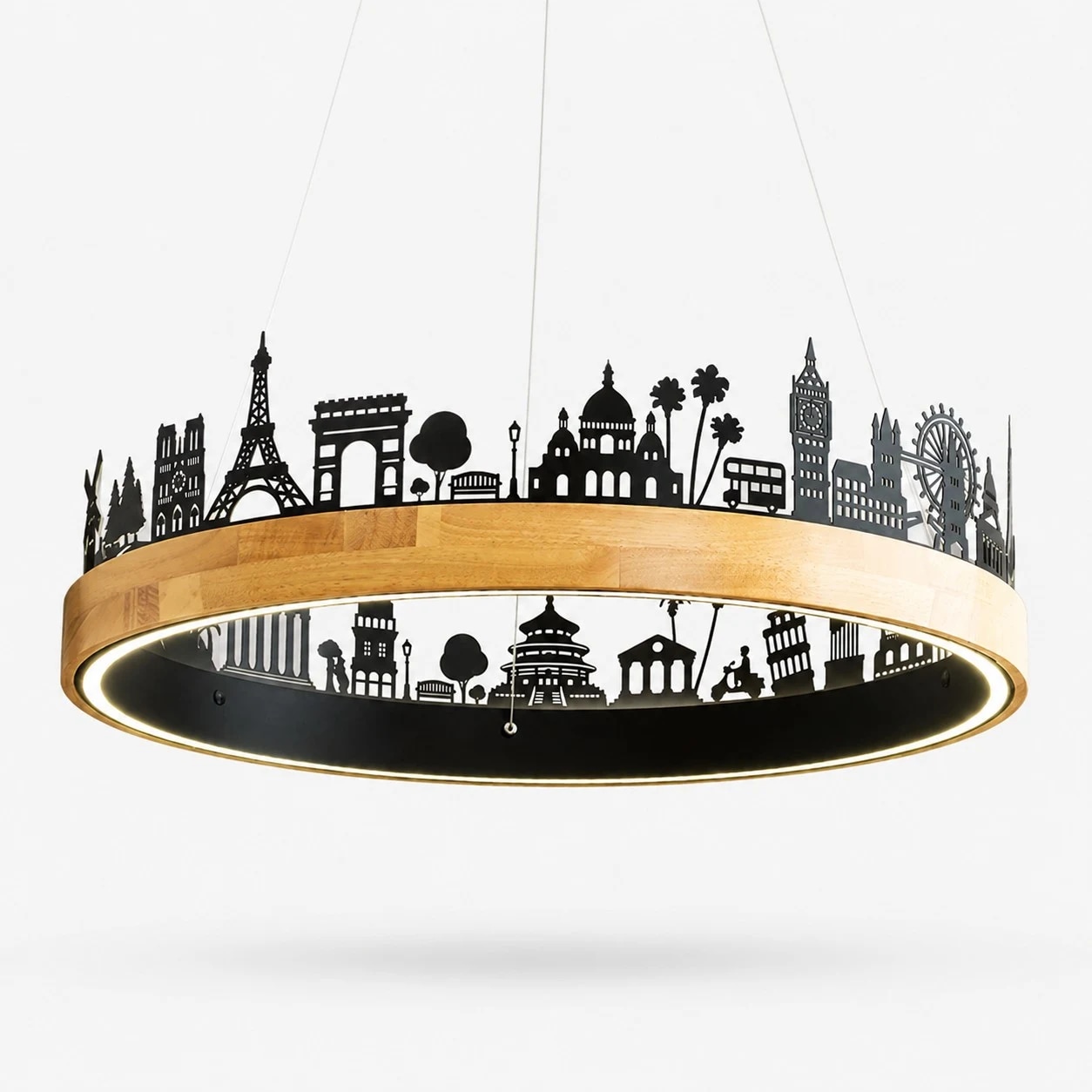 62 cm (24.4 in) Black
