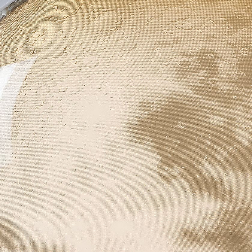 Moon surface ceiling light detail 2