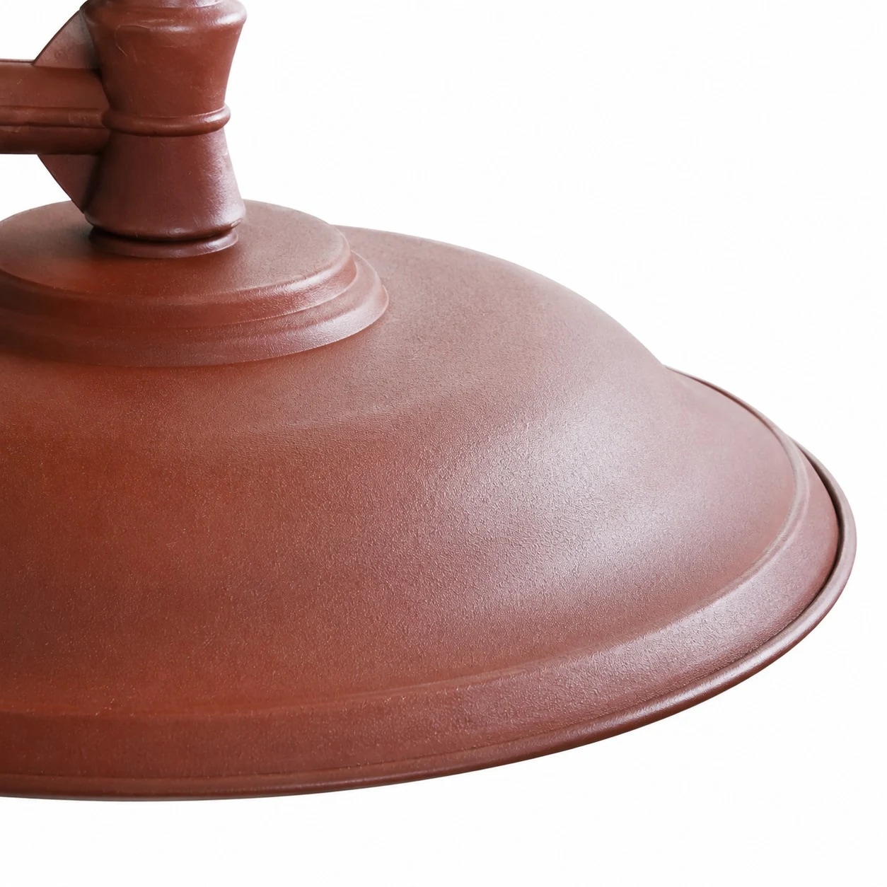 Coffee Brown metal shade detail