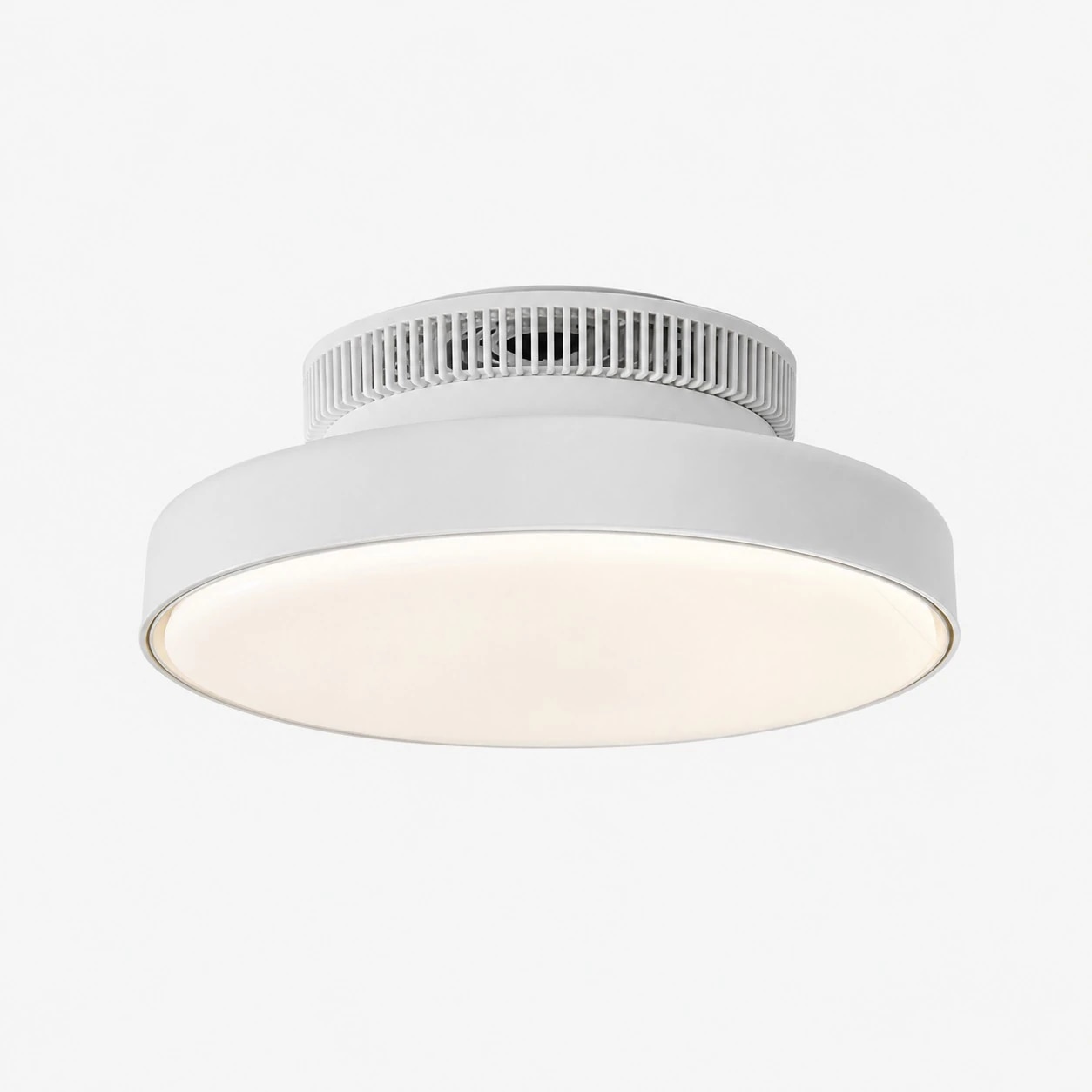Style C White flush mount ceiling fan light