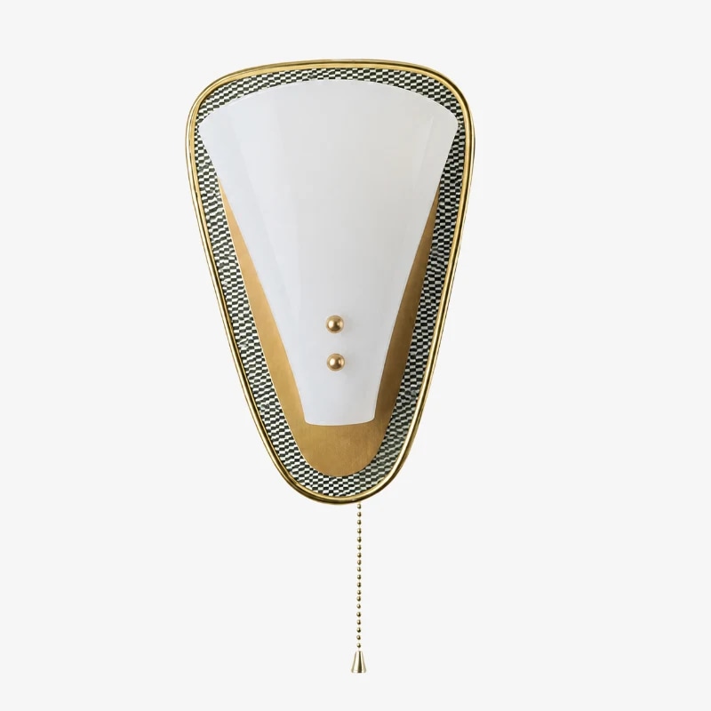 Vintage French pull-chain wall sconce product view