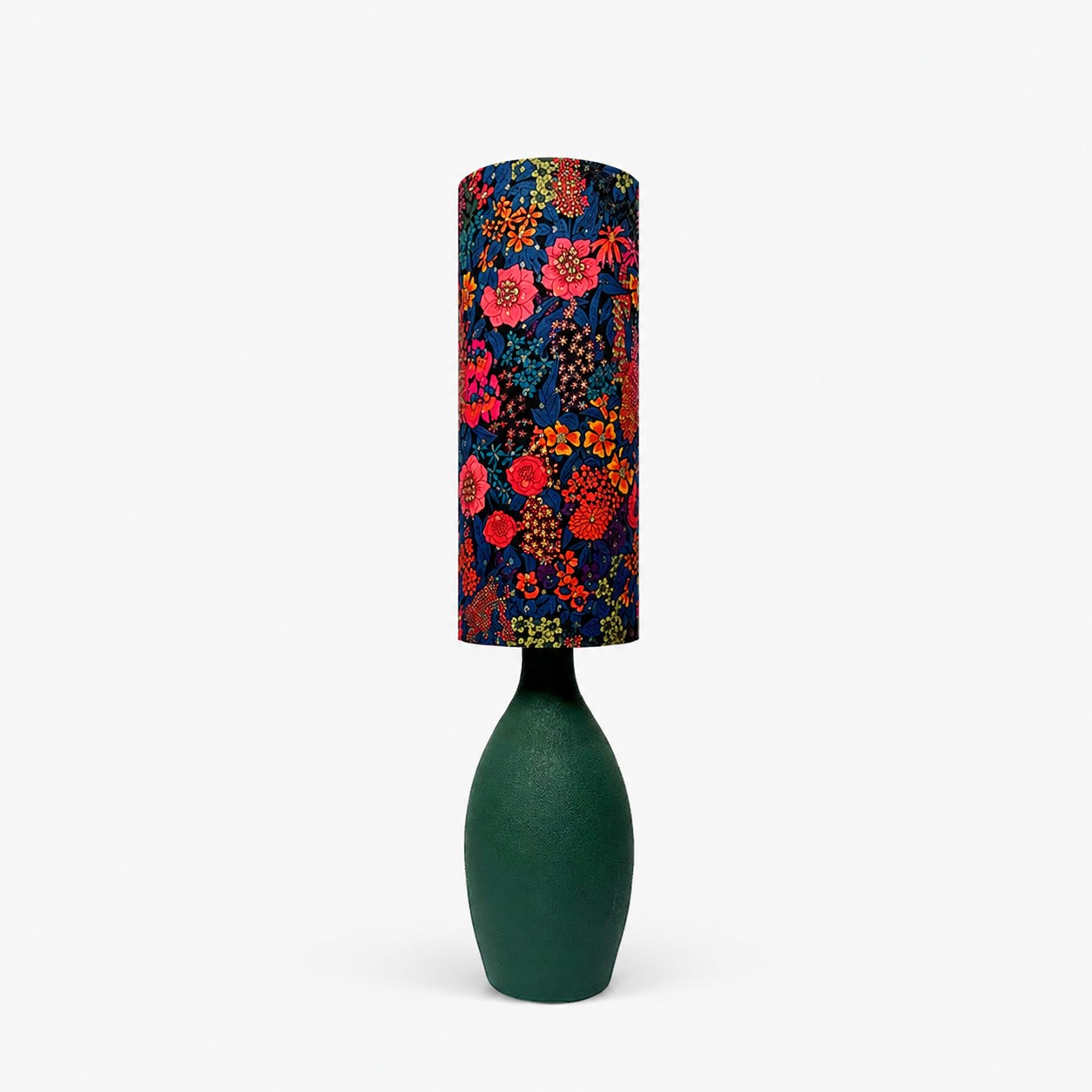 Tischleuchte „Vergoldetes Blumenmuster“