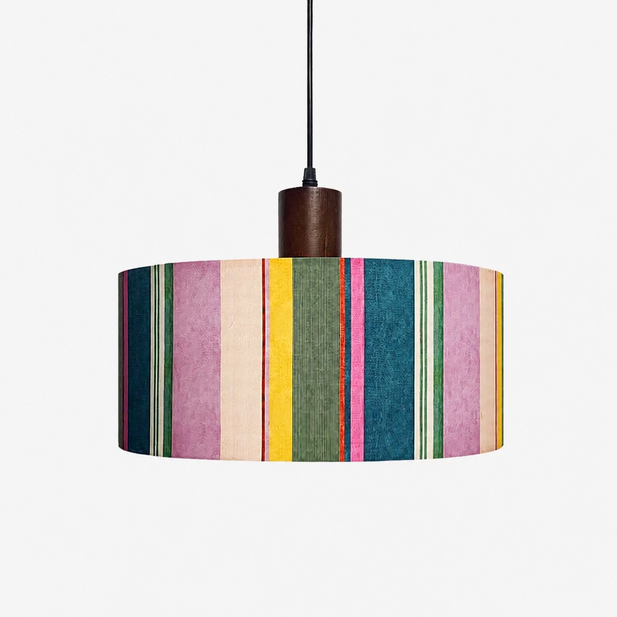 Colgante de tambor de tela Ribbon Stripe