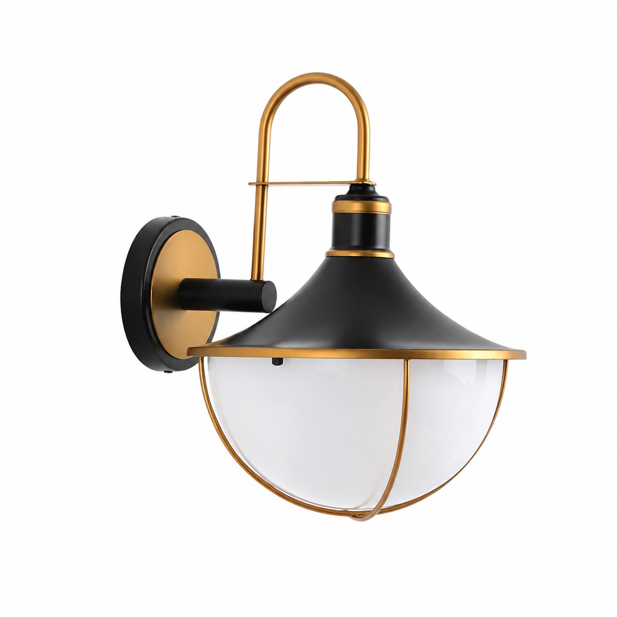 With Glass Shade