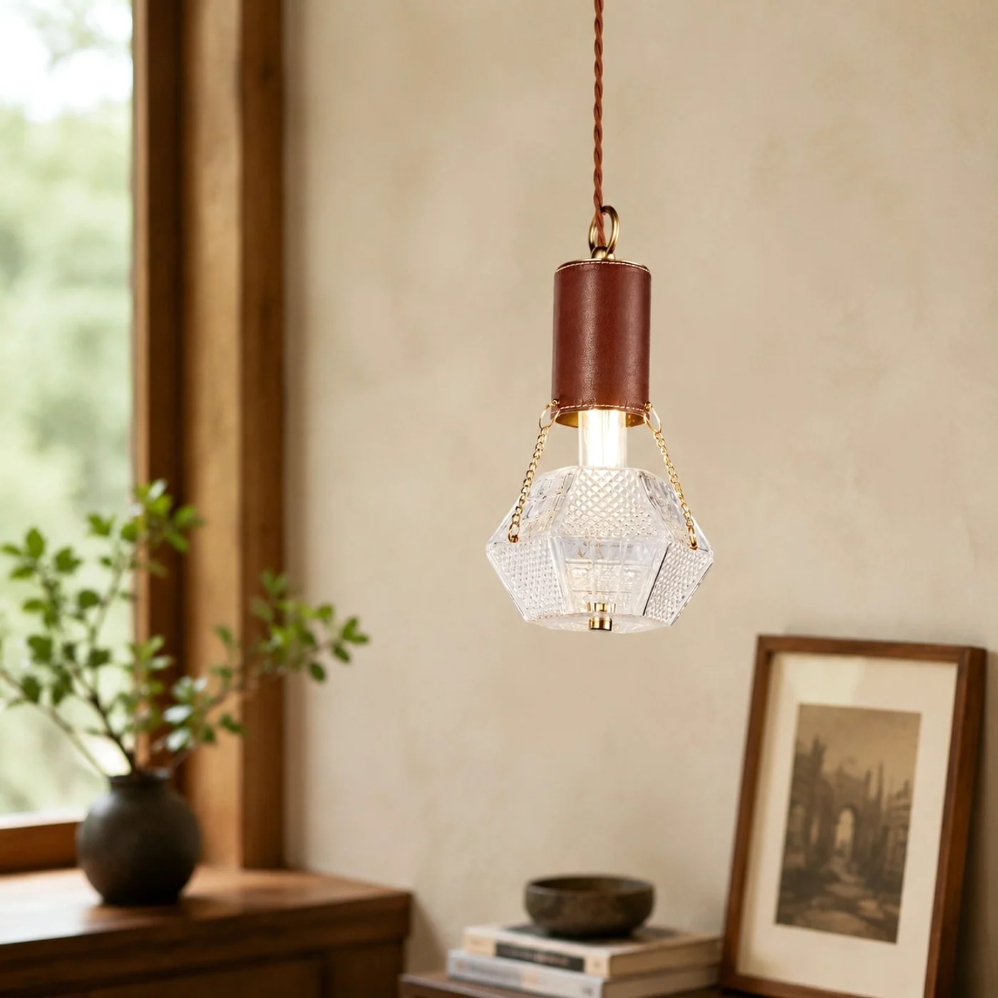 Prismatic pendant room mood scene 5