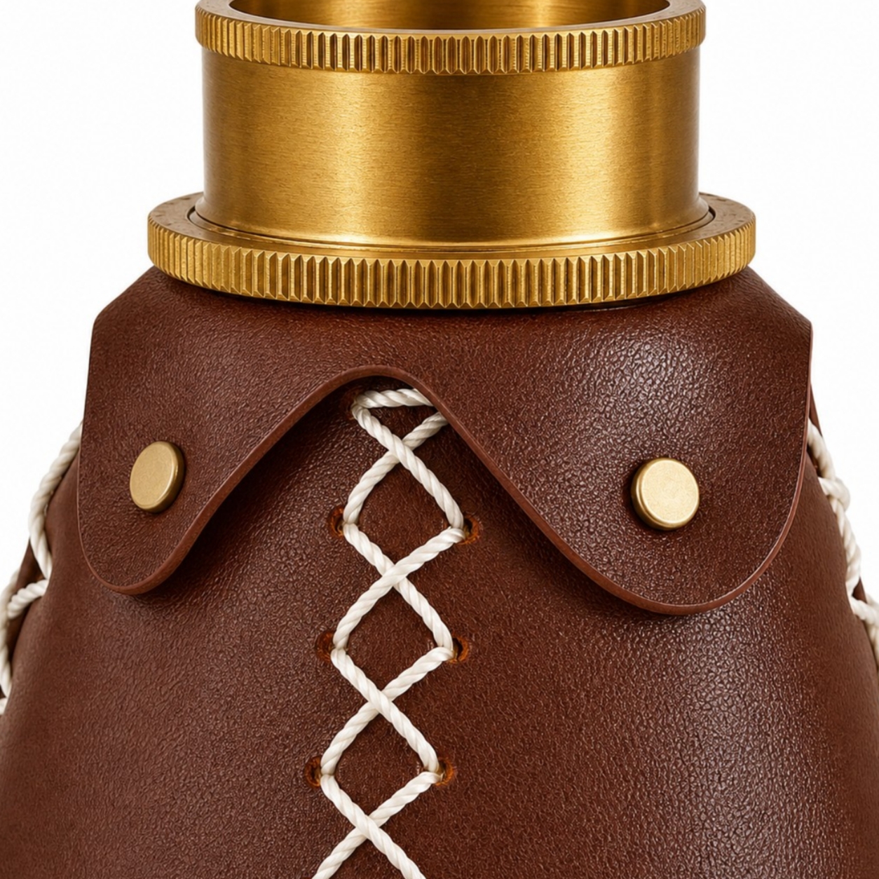 Leather Texture, Hand-Stitched Character