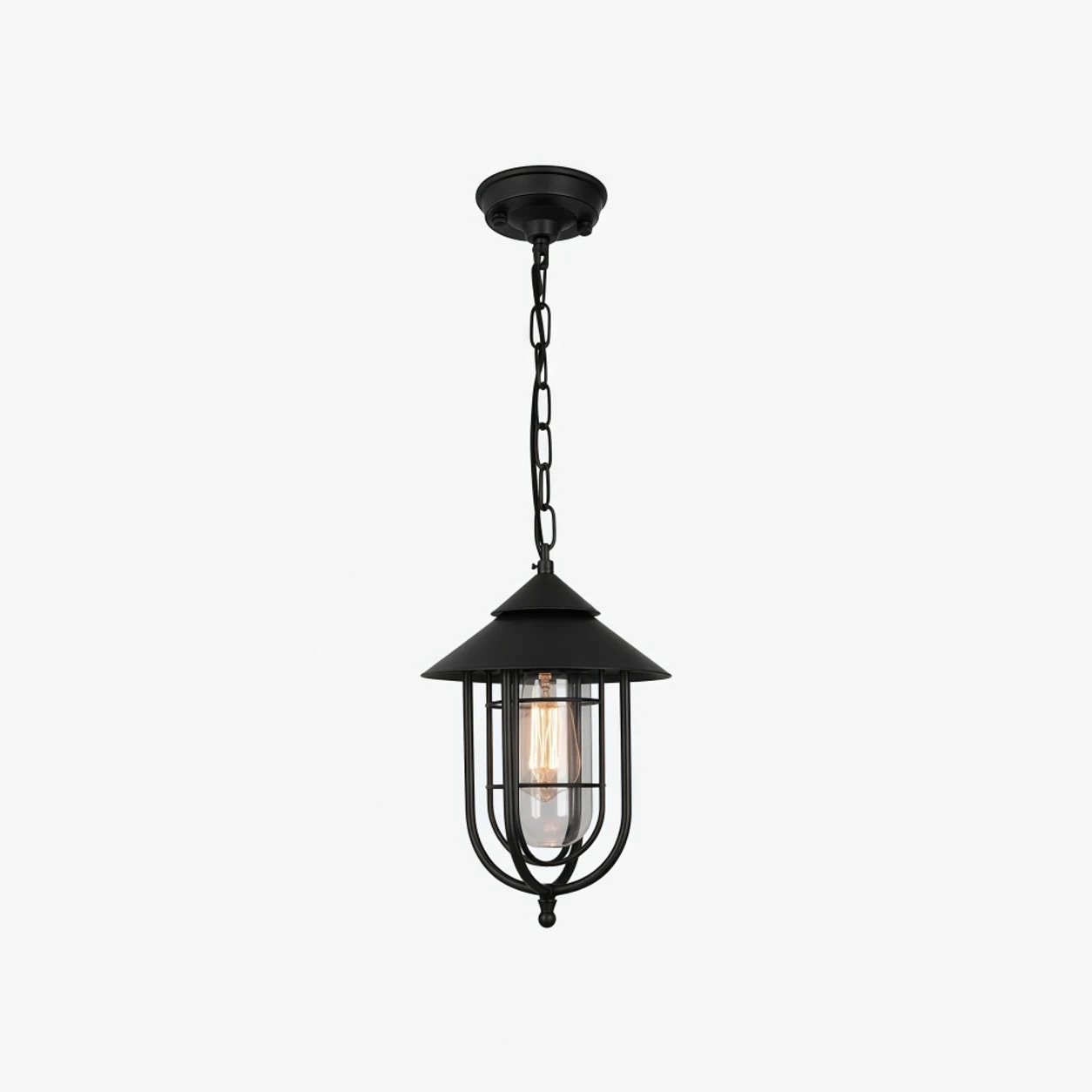 Patnox pendant lamp in Black finish