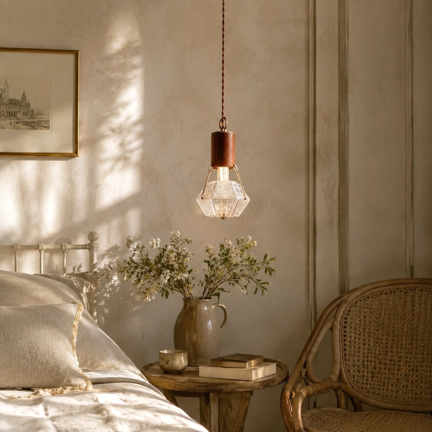 Prismatic pendant room mood scene 2