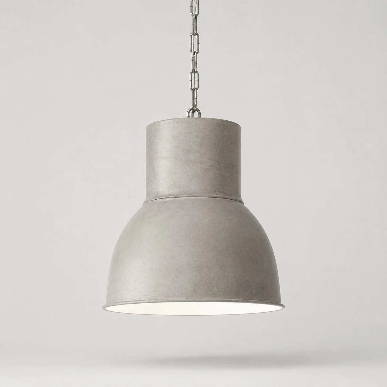 25 cm rust finish pendant shade