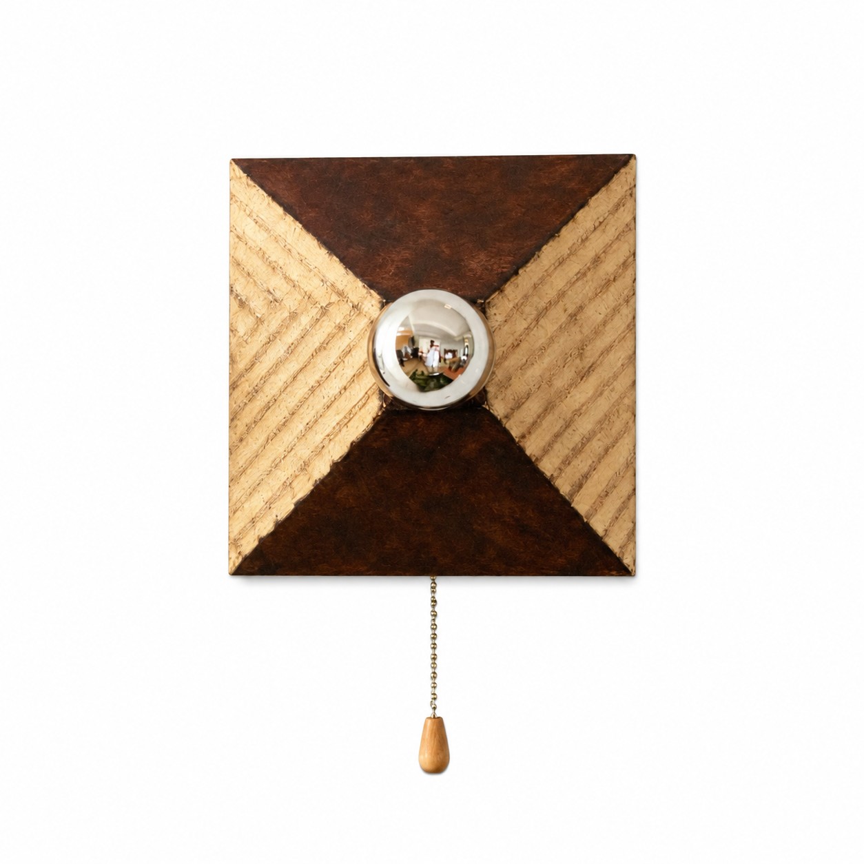 Brown Beige Square Light