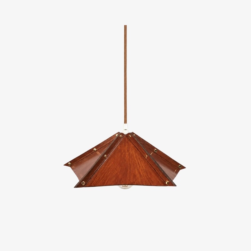 Brown leather shade color option