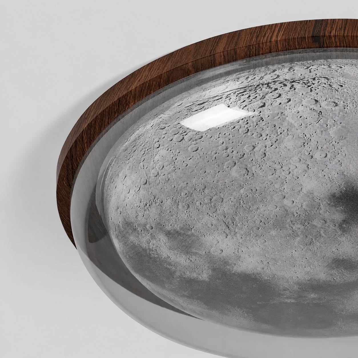 textured moon diffuser close-up
