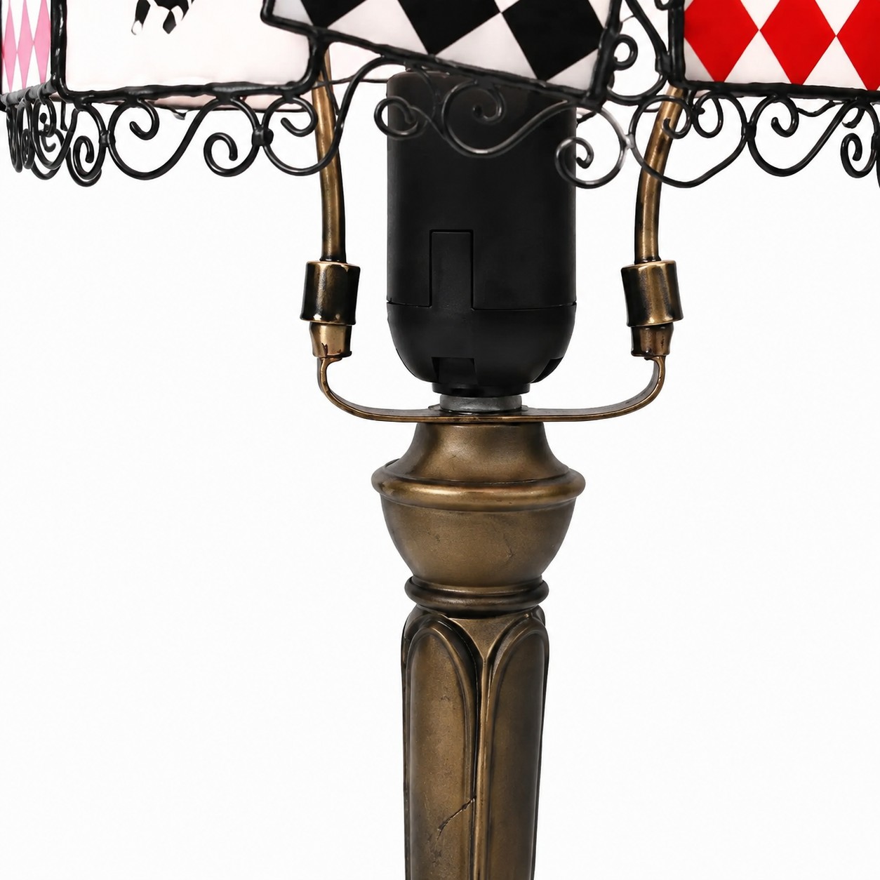 Alice Storybook Glass Table Lamp detail view 2