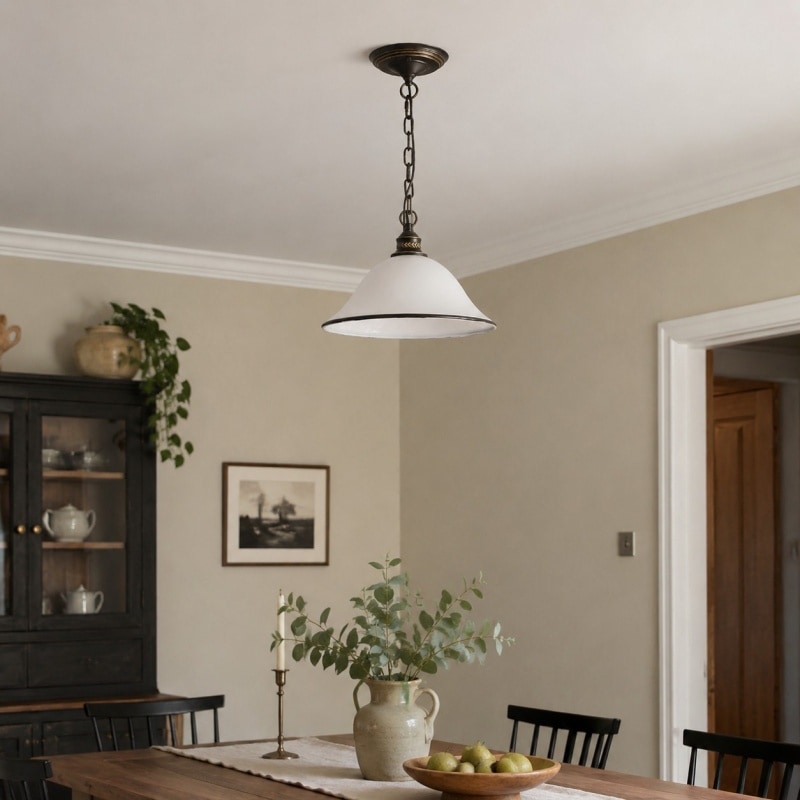 Pendant light room scale reference