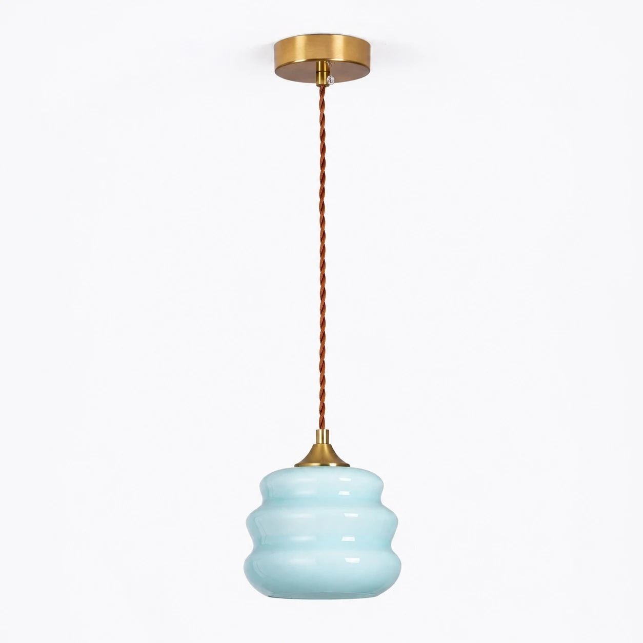Blue brass 17 cm pendant light SKU image