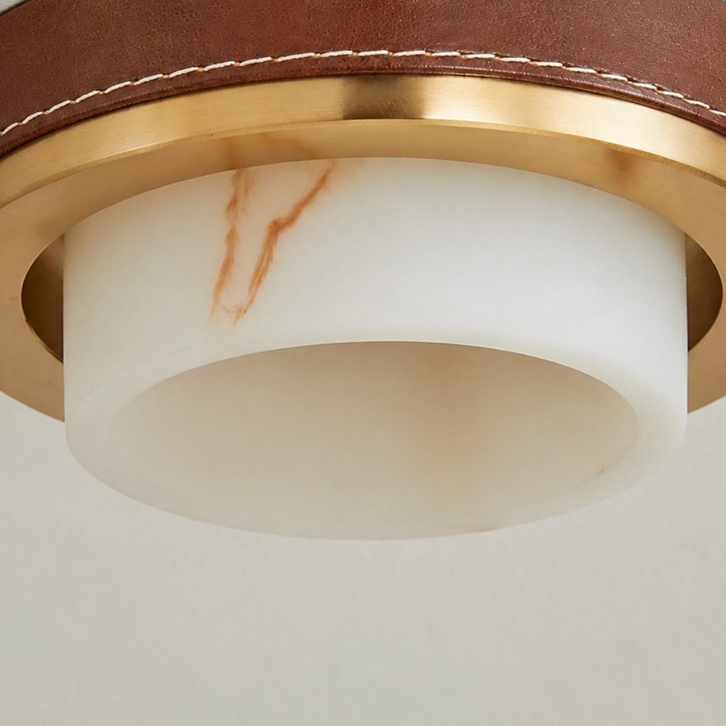 Lower diffuser detail of the pendant light