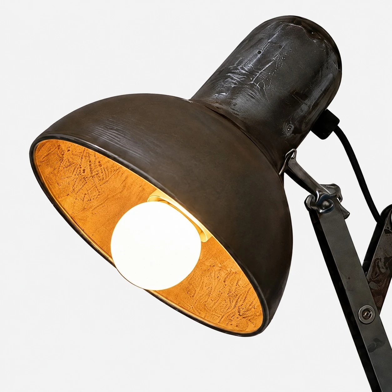 Industrial Adjustable Wall Sconce