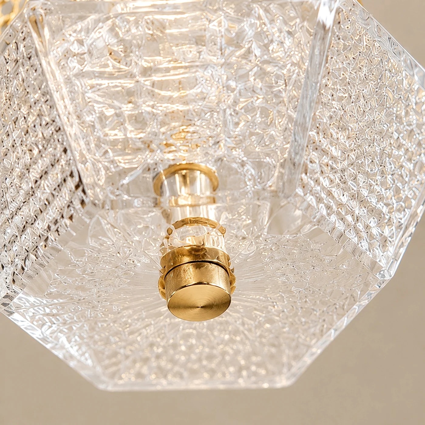 Pendant underside hardware