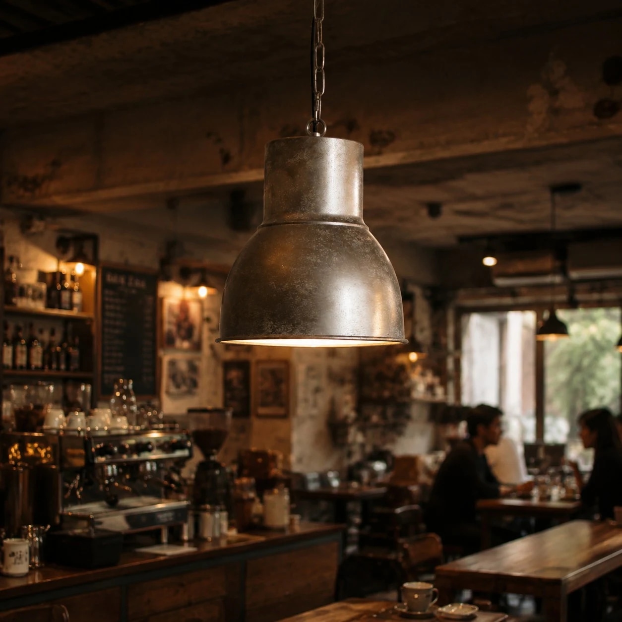 Additional room view of pendant light