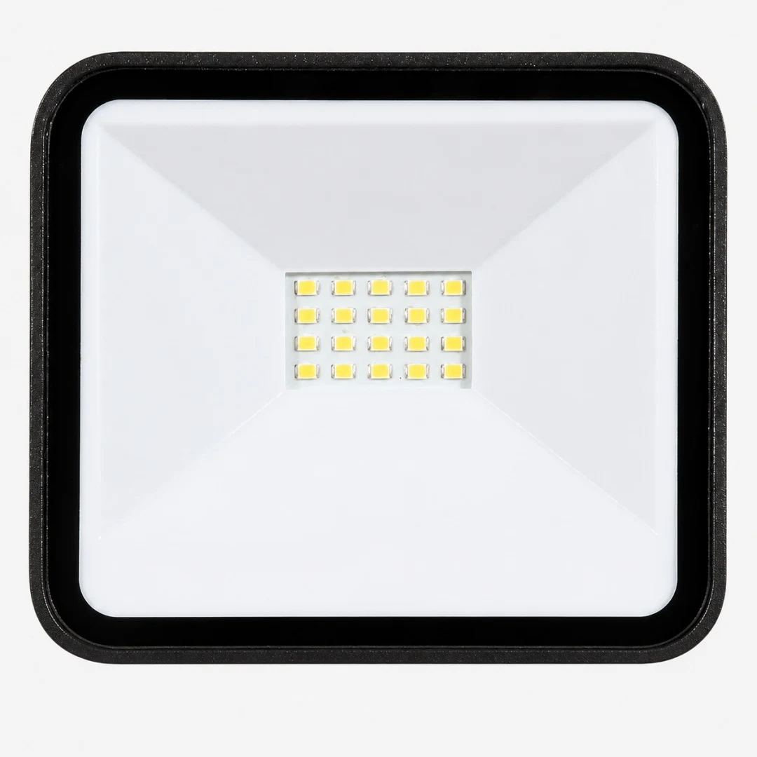 Détails du diffuseur en verre et du panneau LED