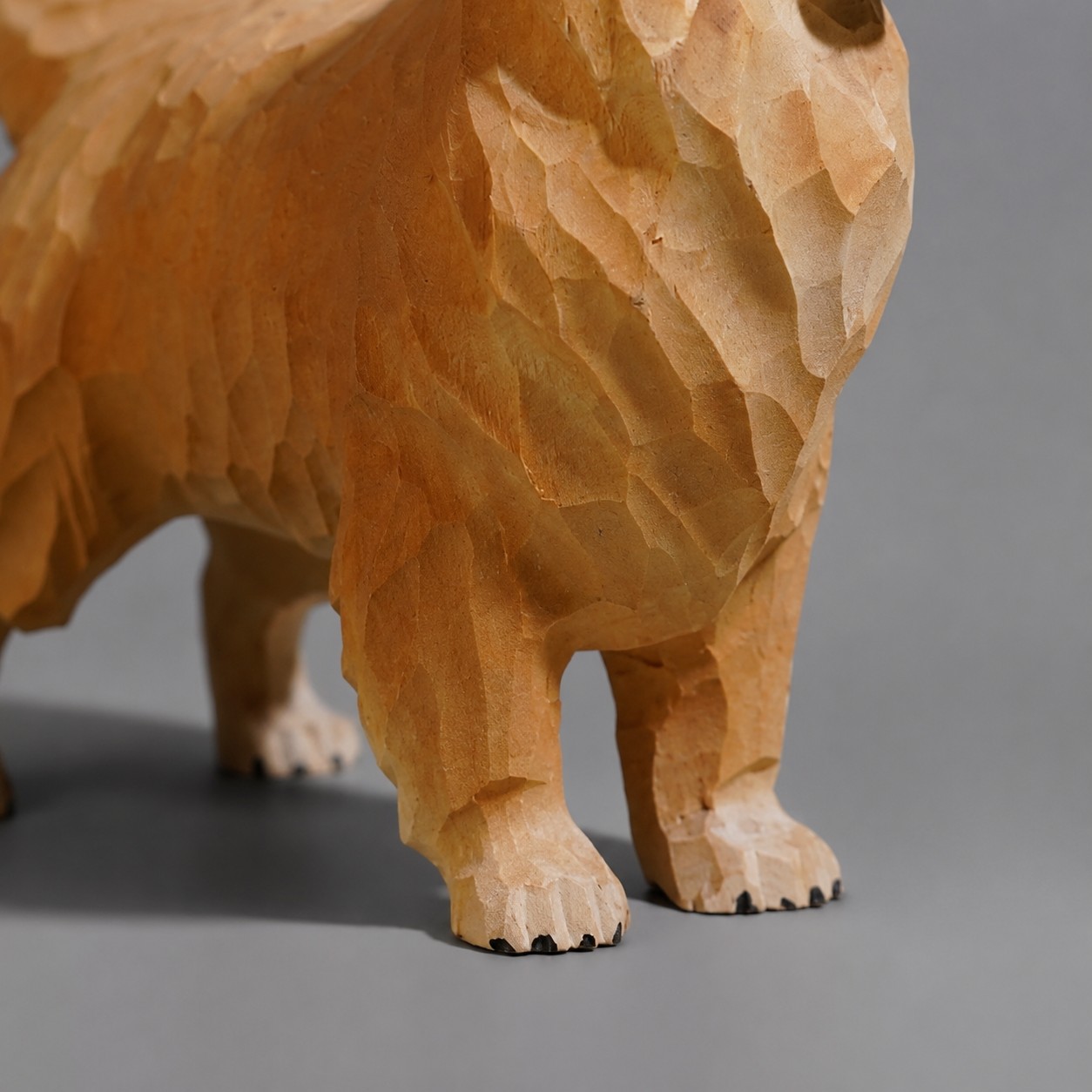 Pfoten- und Stehpose-Detail