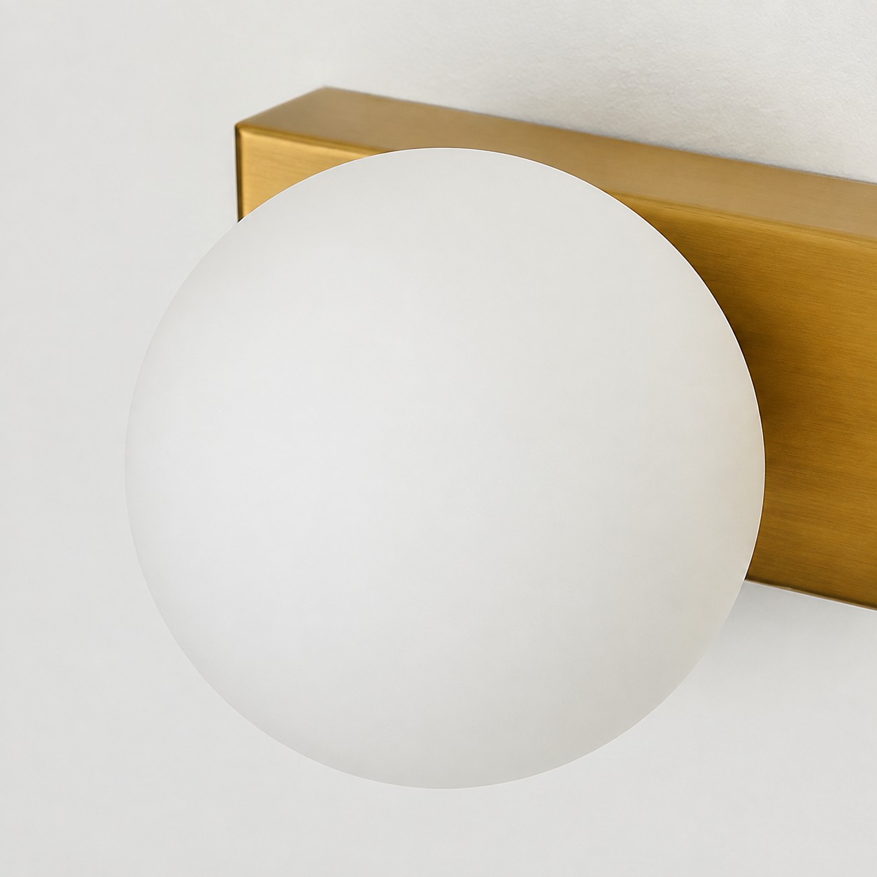 globe en verre opale