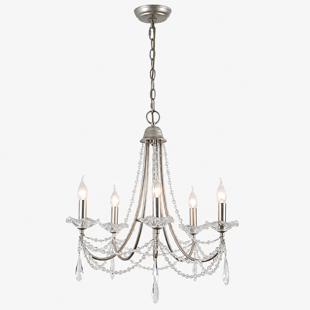 5 luzes / cristal