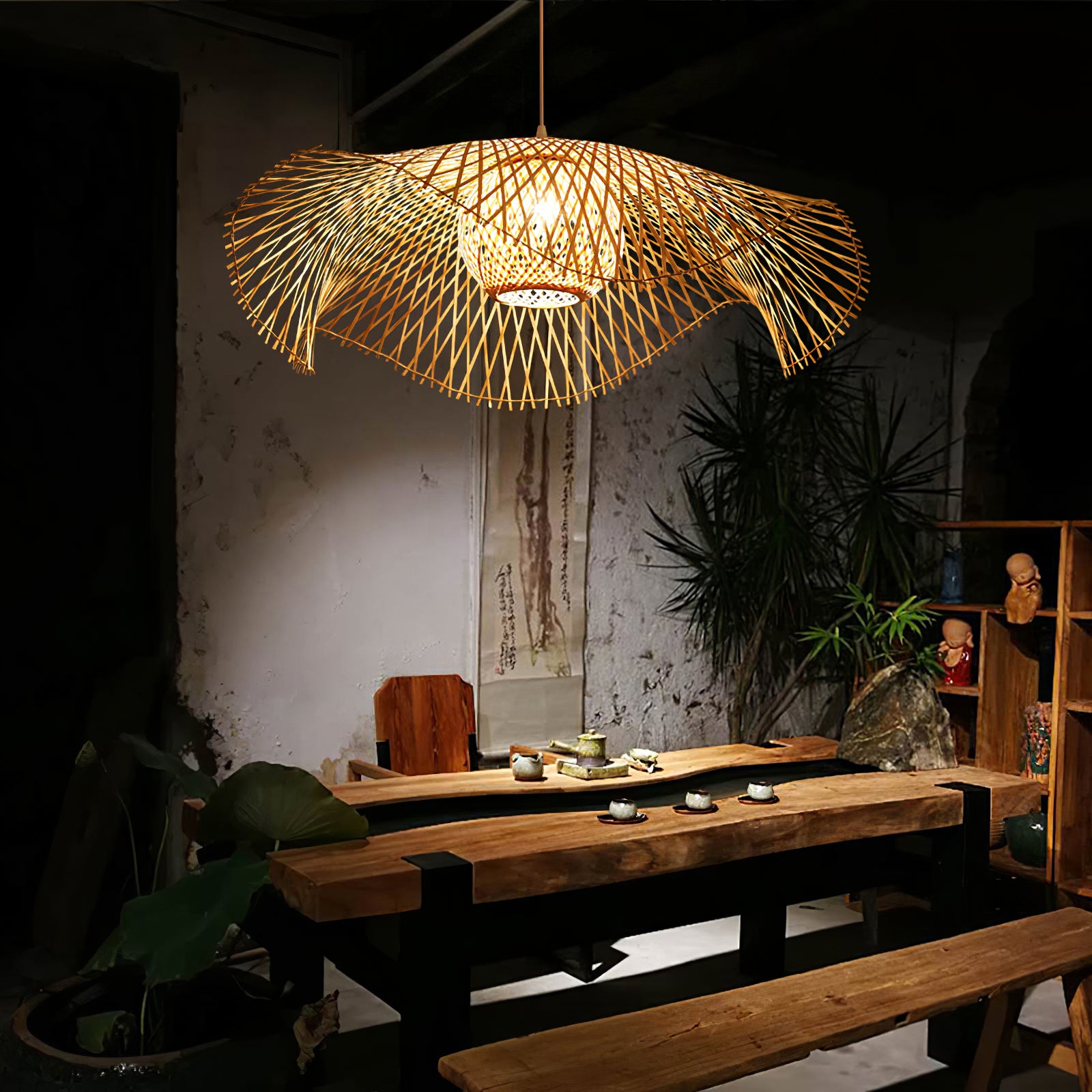 Produit présenté dans un intérieur stylisé