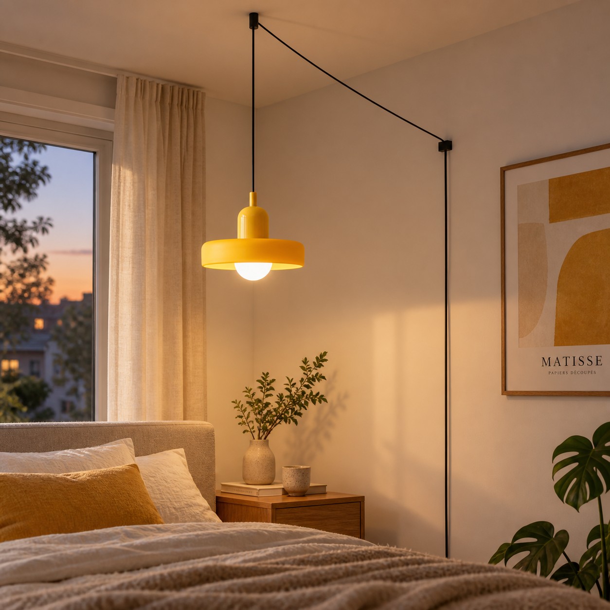 Bedside, with a twist.
