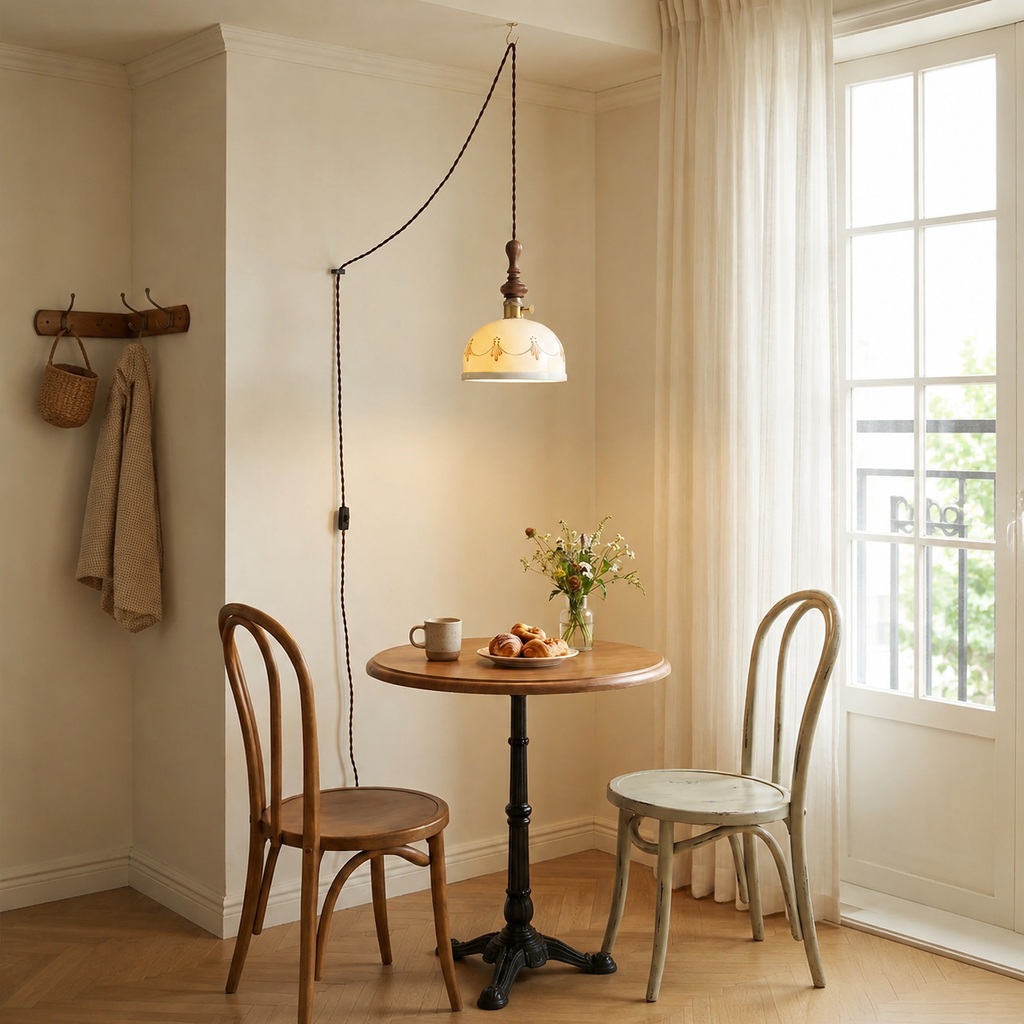 Produit présenté dans un intérieur stylisé