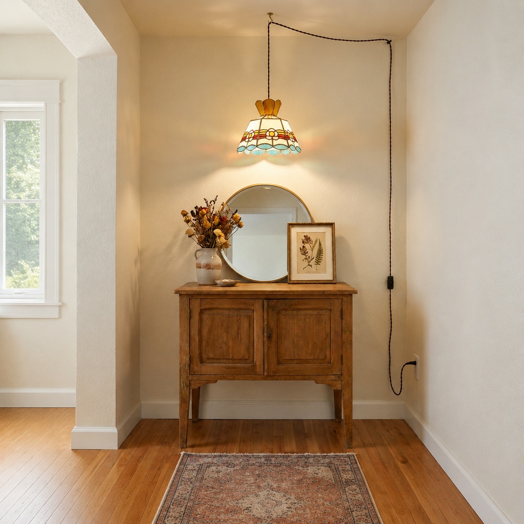 Produit présenté dans un intérieur stylisé