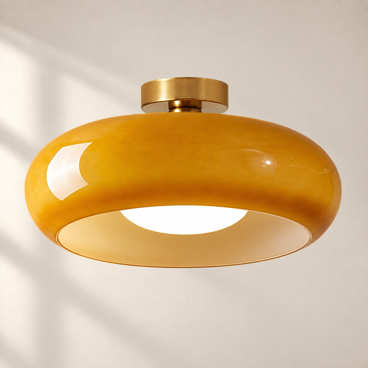 Bauvia Latón + Acabado Naranja, 40 cm / 15.7″ · Estilo B