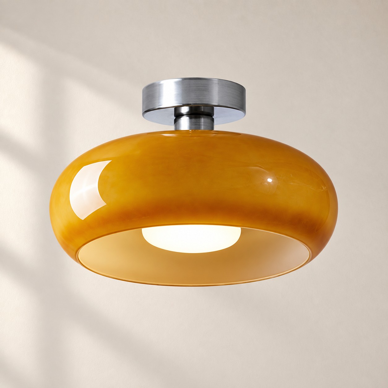 Bauvia Acabado Cromo + Naranja, 28 cm / 11″ · Estilo B