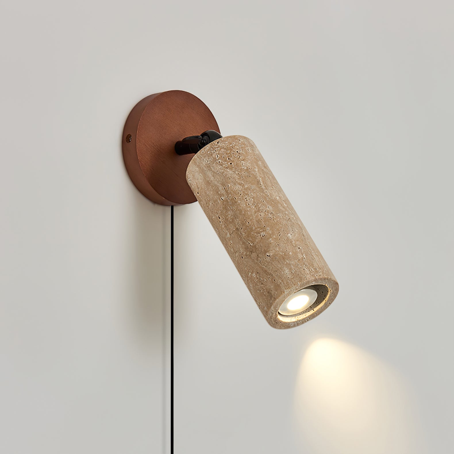 Applique murale directionnelle Versa Stone avec interrupteur intégré (voir la référence produit)