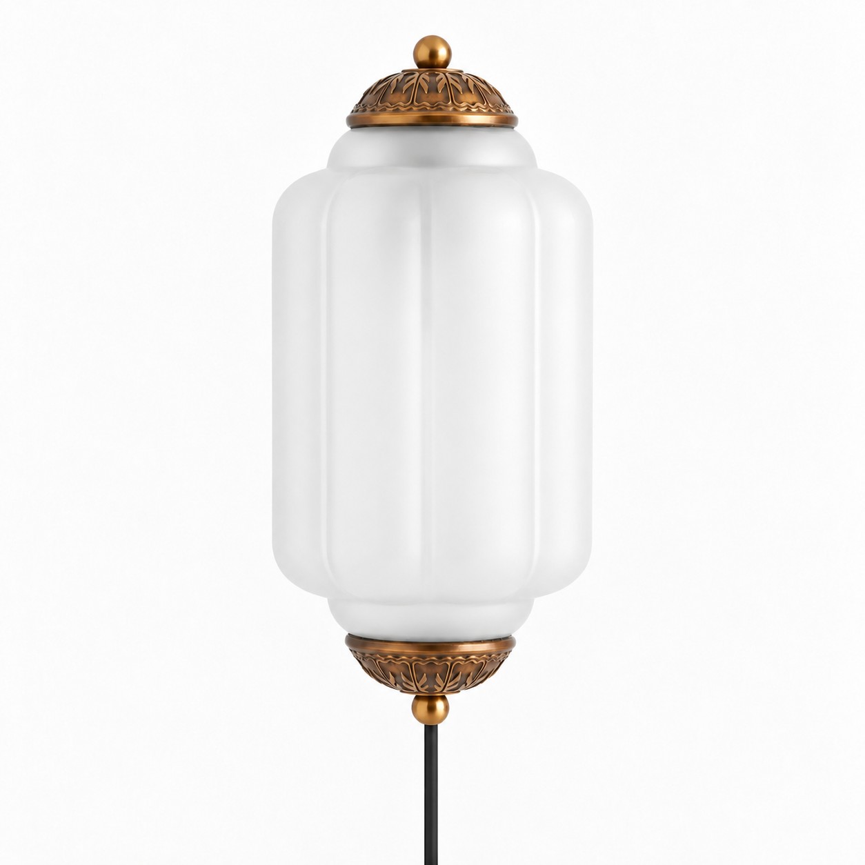 Frosted Glass Copper 1 Head A