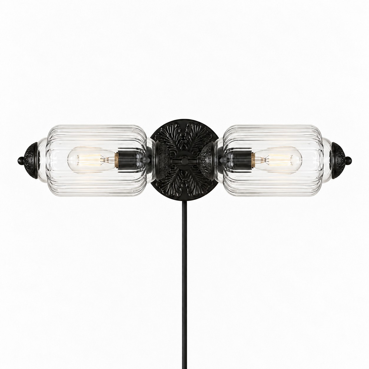 Clear Black 2 Heads