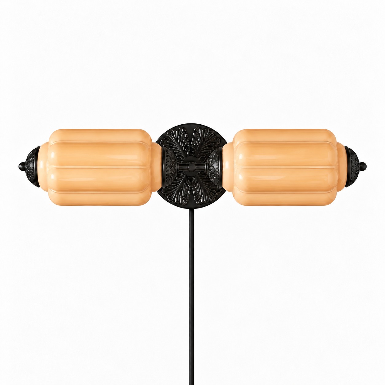Orange Black 2 Heads