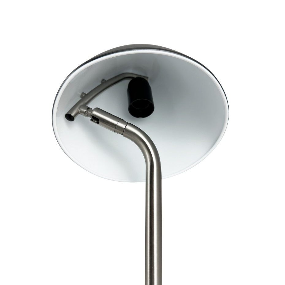 Lampe à poser en Métal, noir et laiton OULU