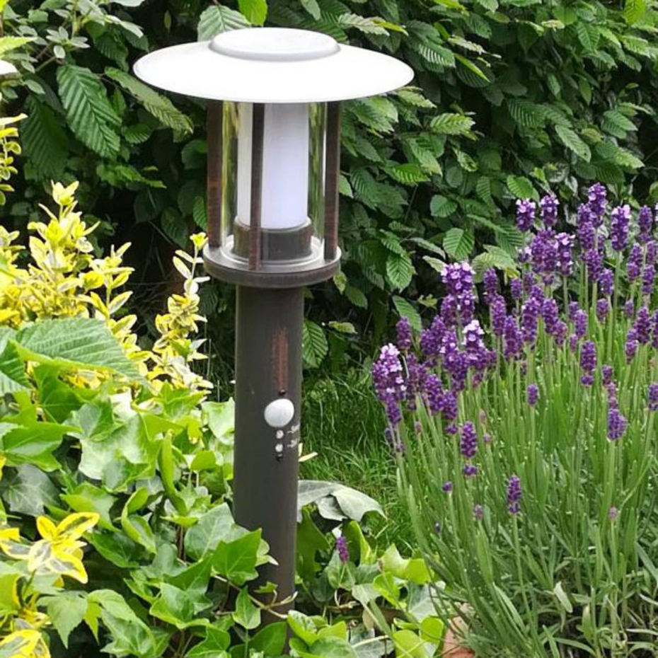 Luminaire extérieur en inox traditionnelLED