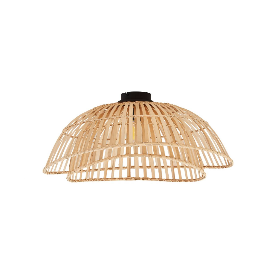 Plafonnier en bambou scandinave, Ilajus
