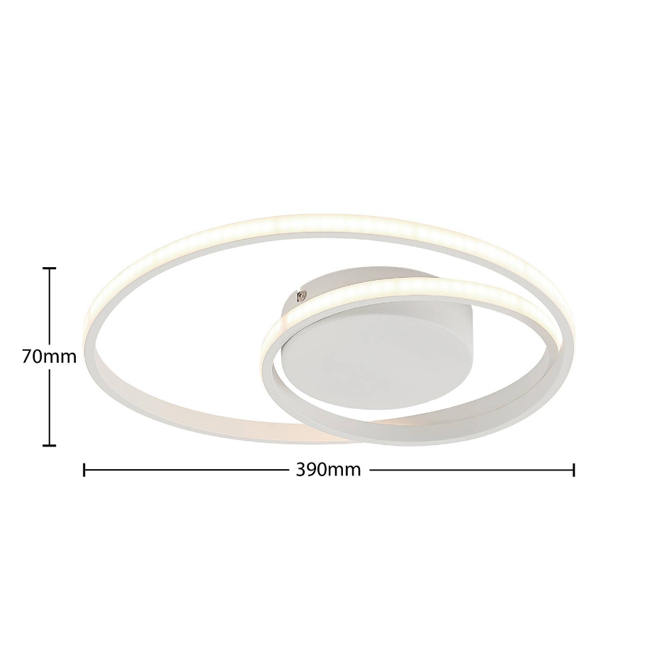 Plafonnier en aluminium moderneLED, Emisua