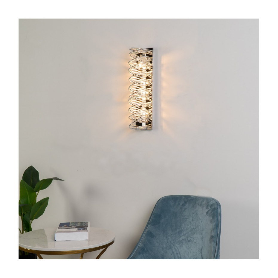 Lampe tube chrome multifonction - MEMPHIS