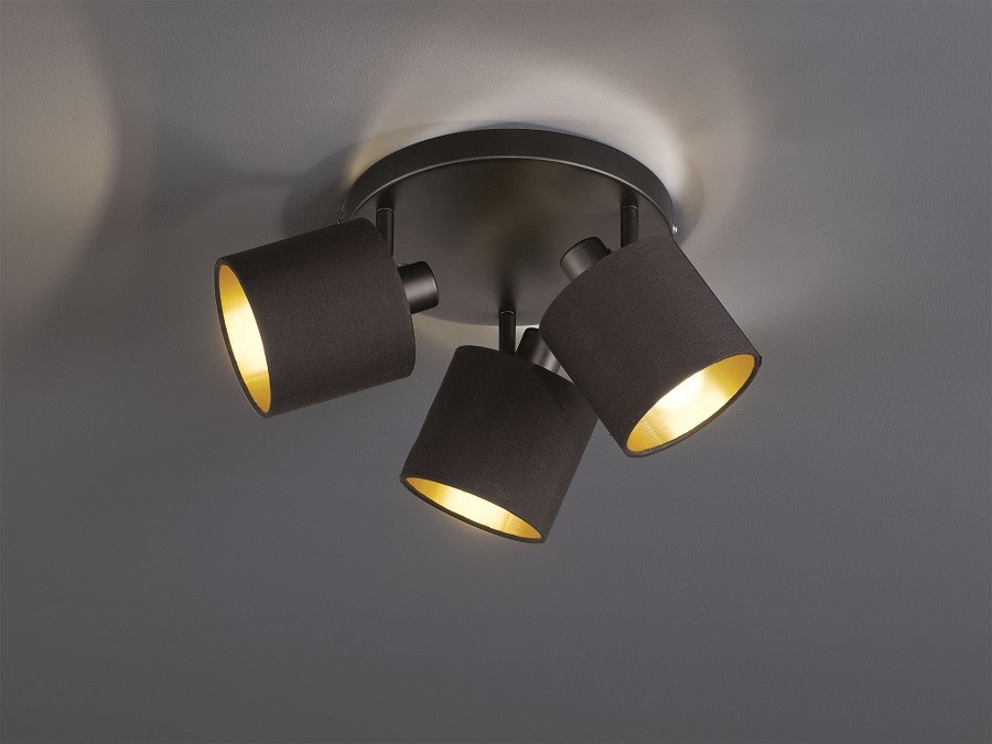 Plafonnier design en métal, D.25 , TOMMY
