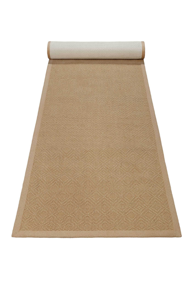 Tapis en jute, dos antidérapant ,  HUGO TWO