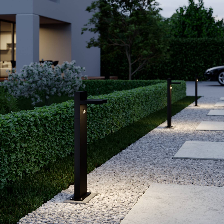 Luminaire extérieur en aluminium moderneLED