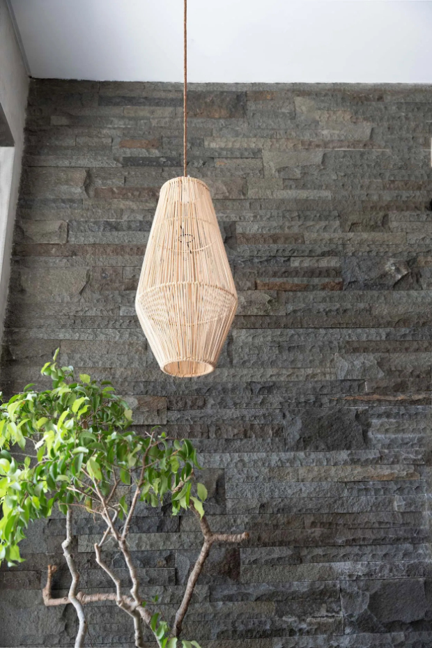 Suspension en rotin AFRODISIAC