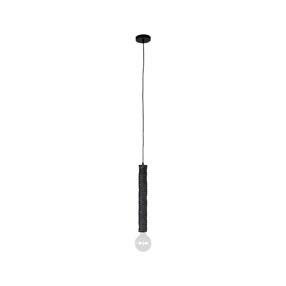 Suspension en rotin Tan