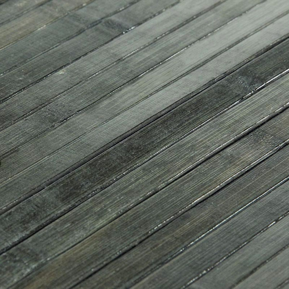 Tapis en bambou larges lattes ganse SOLO BAMBOO