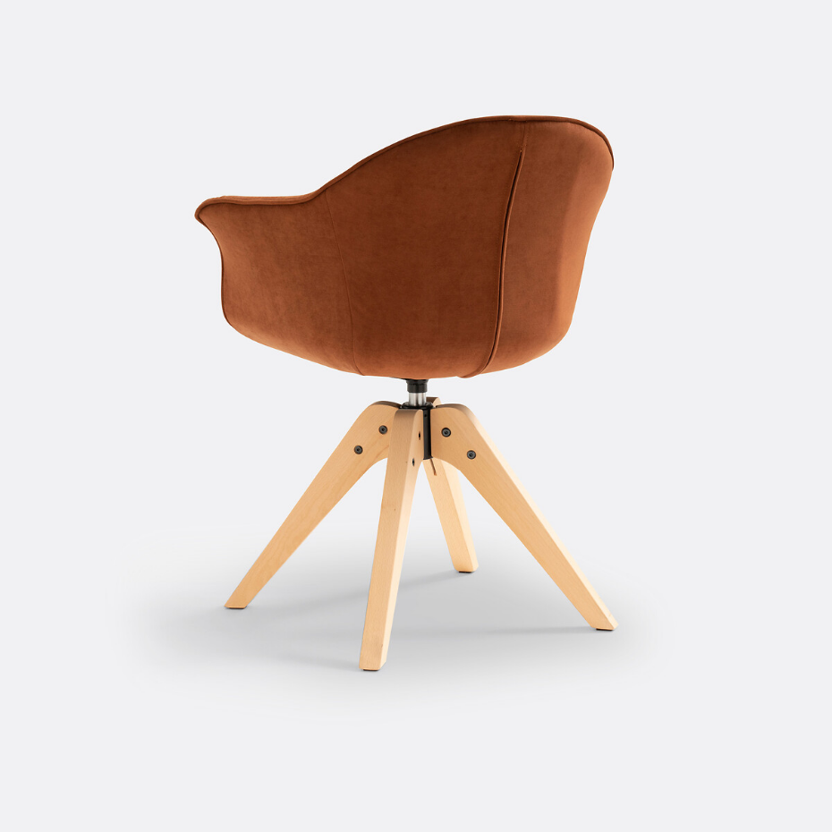 Fauteuil de bureau rotatif, Melona